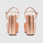 Gucci Women’s platform pump with crystal Double G - Image 4